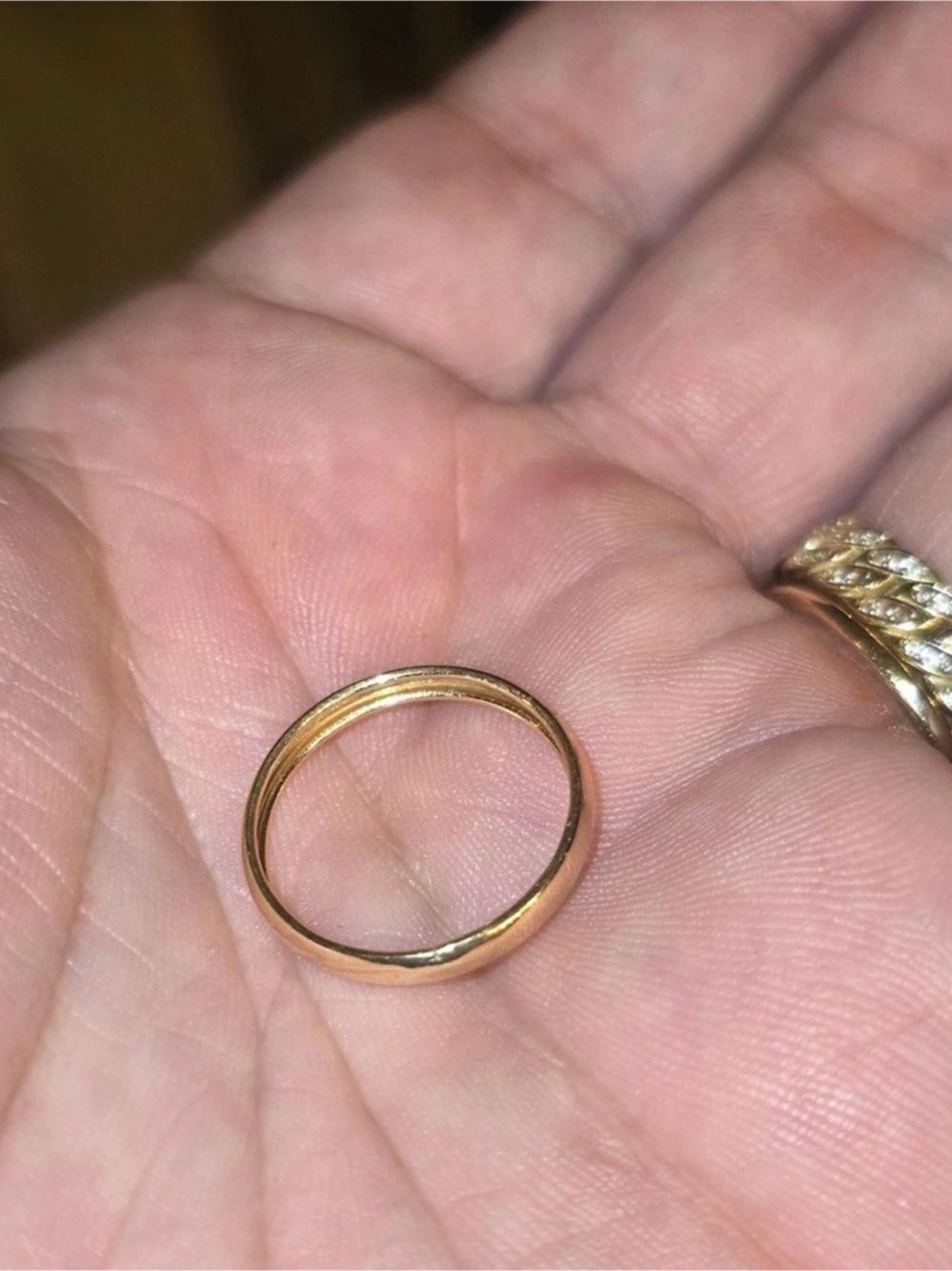 Classic vintage 10k Gold Band Ring